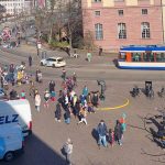Bunte Kinderfaschingsfeier auf dem Marktplatz in Darmstadt. Foto: DA.news