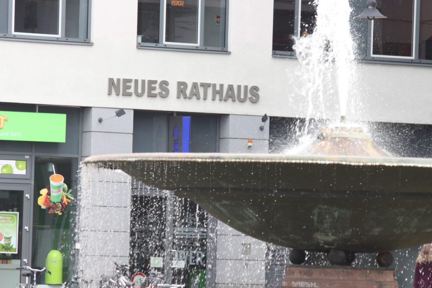 Darmstadt, Rathaus. Foto: Arthur Schönbein