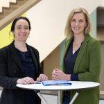 Die beiden Fachberaterinnen für Inklusion der IHK Darmstadt, Lucy Singer (links) und Nicole Splinter. Foto: IHK