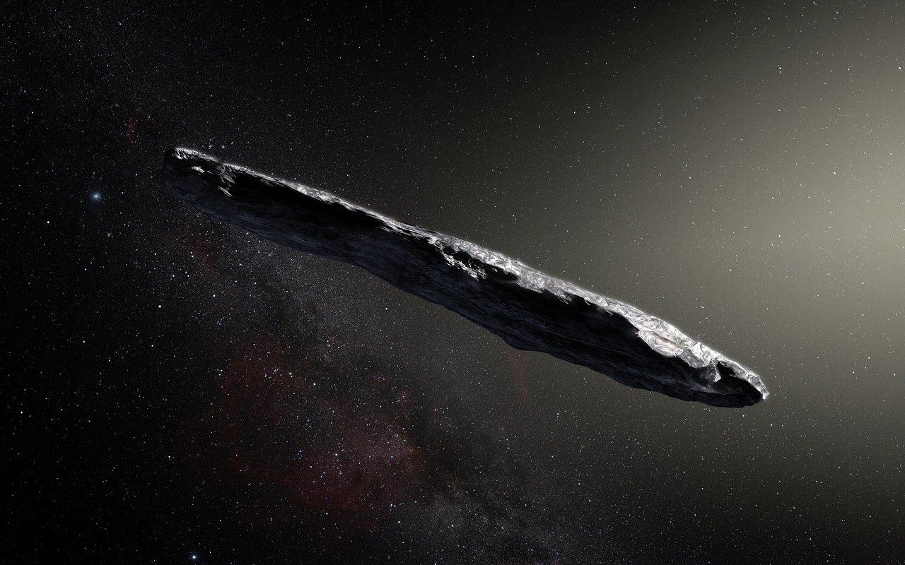 Asteroiden Oumuamua Foto: ESO/M. Kornmesser