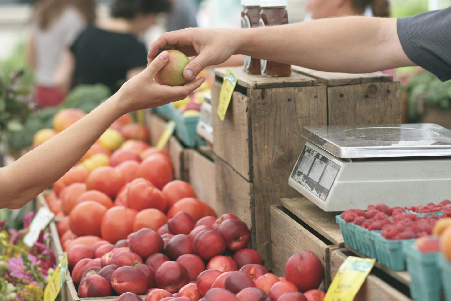 Markt Gemüse Bio
