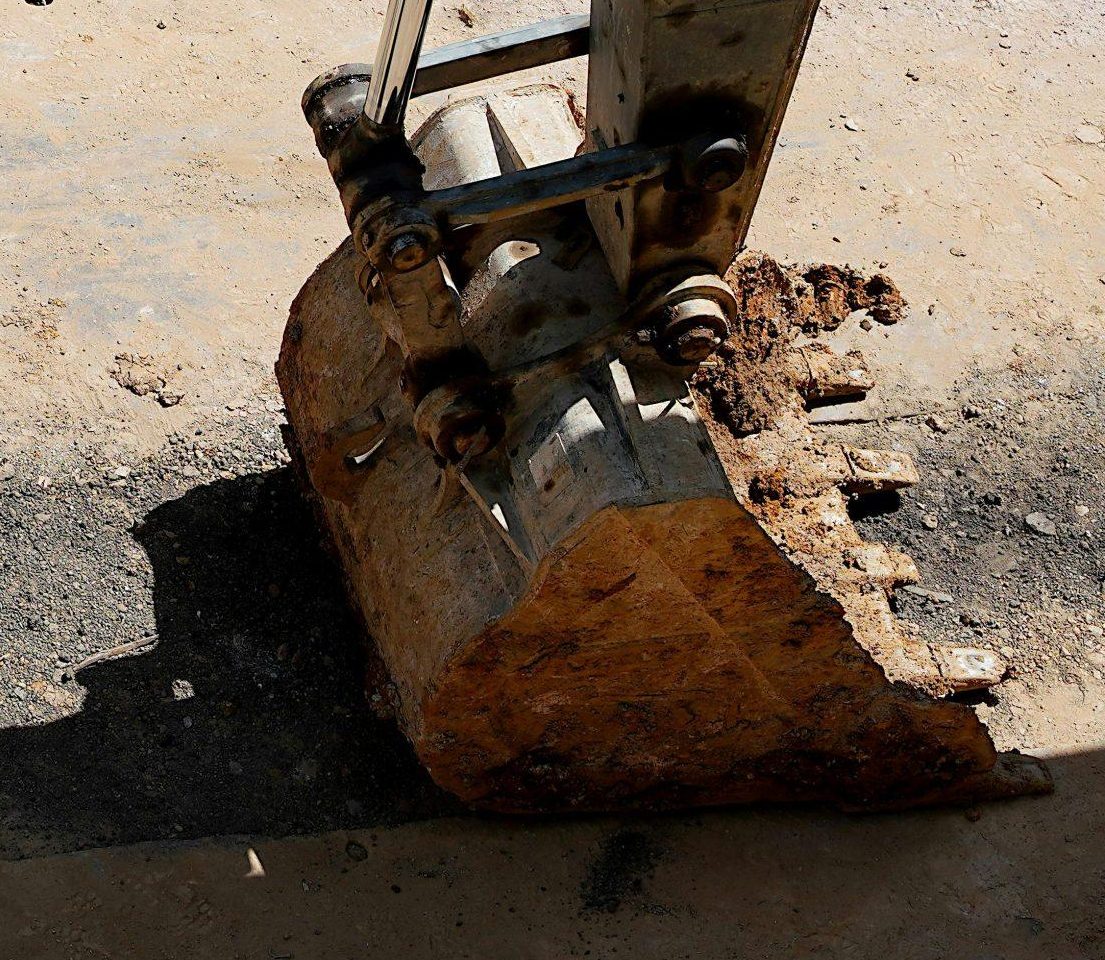 Bauen Baustelle Bagger