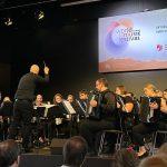 Hervorragender Auftritt des 1. Orchesters der Akkordia ’73 Crumstadt e.V. unter der musikalischen Leitung des Dirigenten Marc Fischer beim 14. World Music Festival in Innsbruck. Hervorragender Auftritt des 1. Orchesters der Akkordia ’73 Crumstadt e.V. unter der musikalischen Leitung des Dirigenten Marc Fischer beim 14. World Music Festival in Innsbruck. Foto: Kim Oliver Hofmann, 2025
