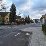 Fahrradstrasse Ecke Kantstrasse. Foto: Stadt Griesheim