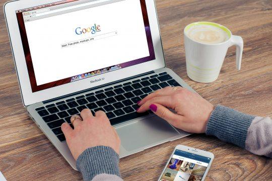 Google PC Laptop Suche