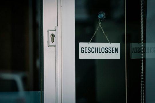 geschlossen
