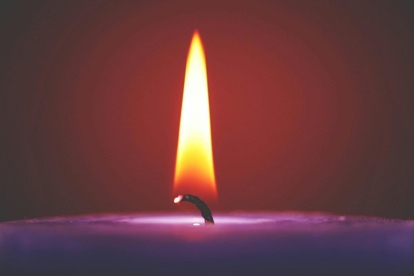 Weihnachten Advent Kerze Gedenken Trauer